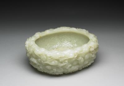 图片[3]-Jade brush wash with cloud and dragon decor, Qing dynasty-China Archive